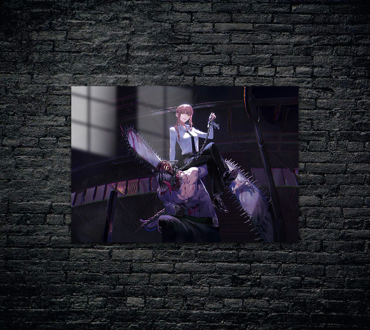 Chainsaw Man Denji Makima Metal Poster 162