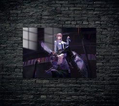 Chainsaw Man Denji Makima Metal Poster 162