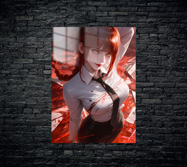 Chainsaw Man Makima Metal Poster 166