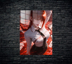 Chainsaw Man Makima Metal Poster 166