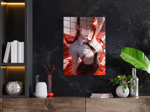 Chainsaw Man Makima Metal Poster 166