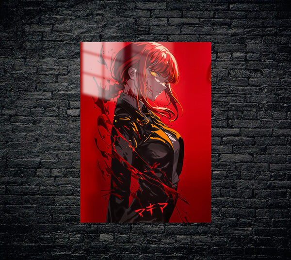 Chainsaw Man Makima Metal Poster 169