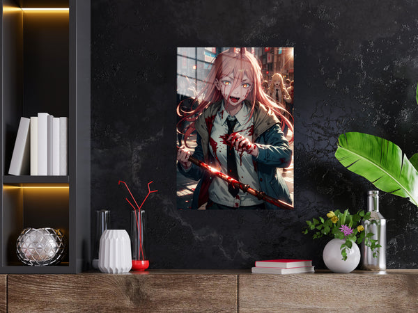 Chainsaw Man Power Metal Poster 165