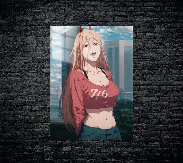 Chainsaw Man Power Metal Poster 176