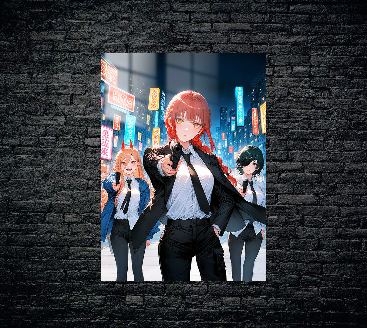 Chainsaw Man Makima Power Himeno Metal Poster 177