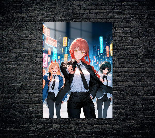 Chainsaw Man Makima Power Himeno Metal Poster 177
