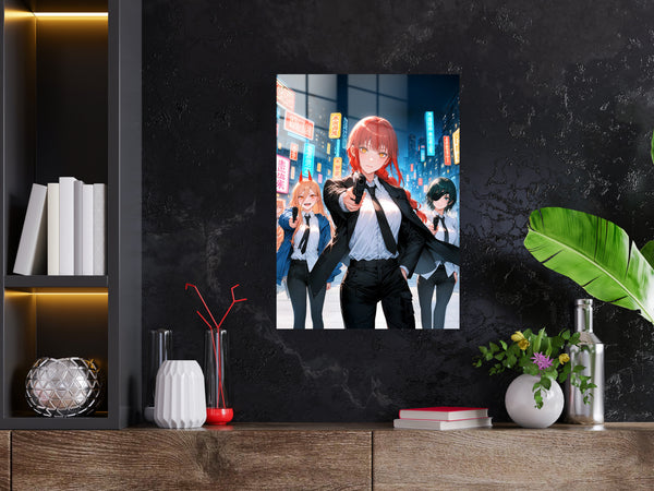 Chainsaw Man Makima Power Himeno Metal Poster 177