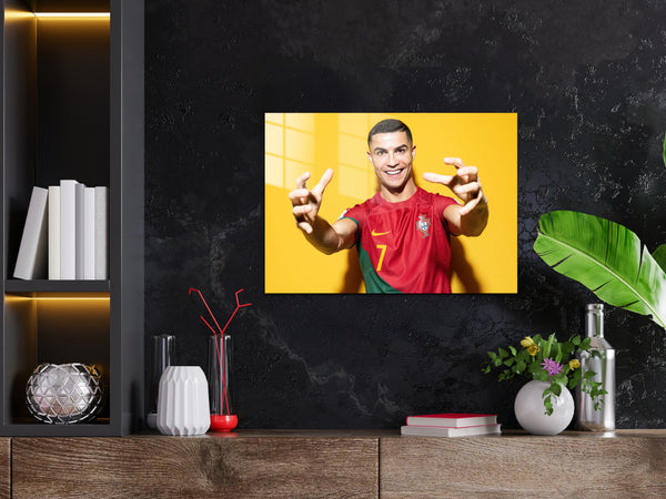 Cristiano Ronaldo Metal Poster 1387