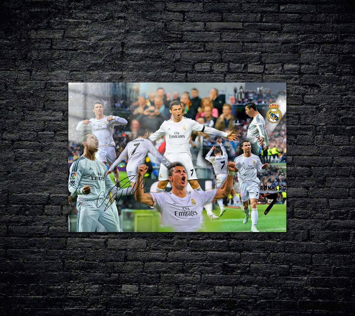 Cristiano Ronaldo Metal Poster 1381