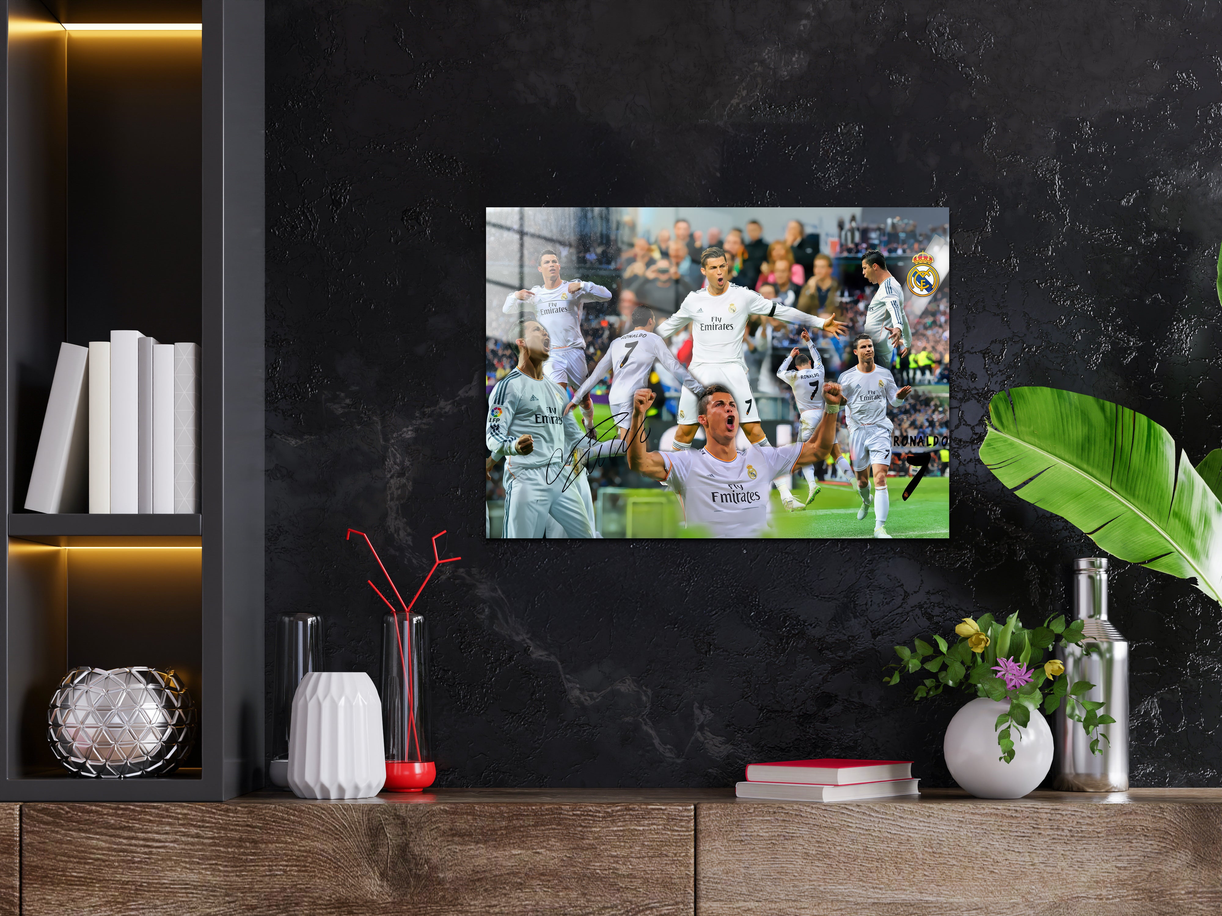 Cristiano Ronaldo Metal Poster 1381