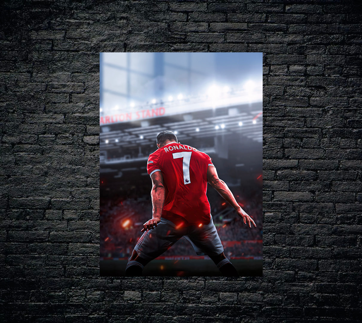 Cristiano Ronaldo Metal Poster 1383