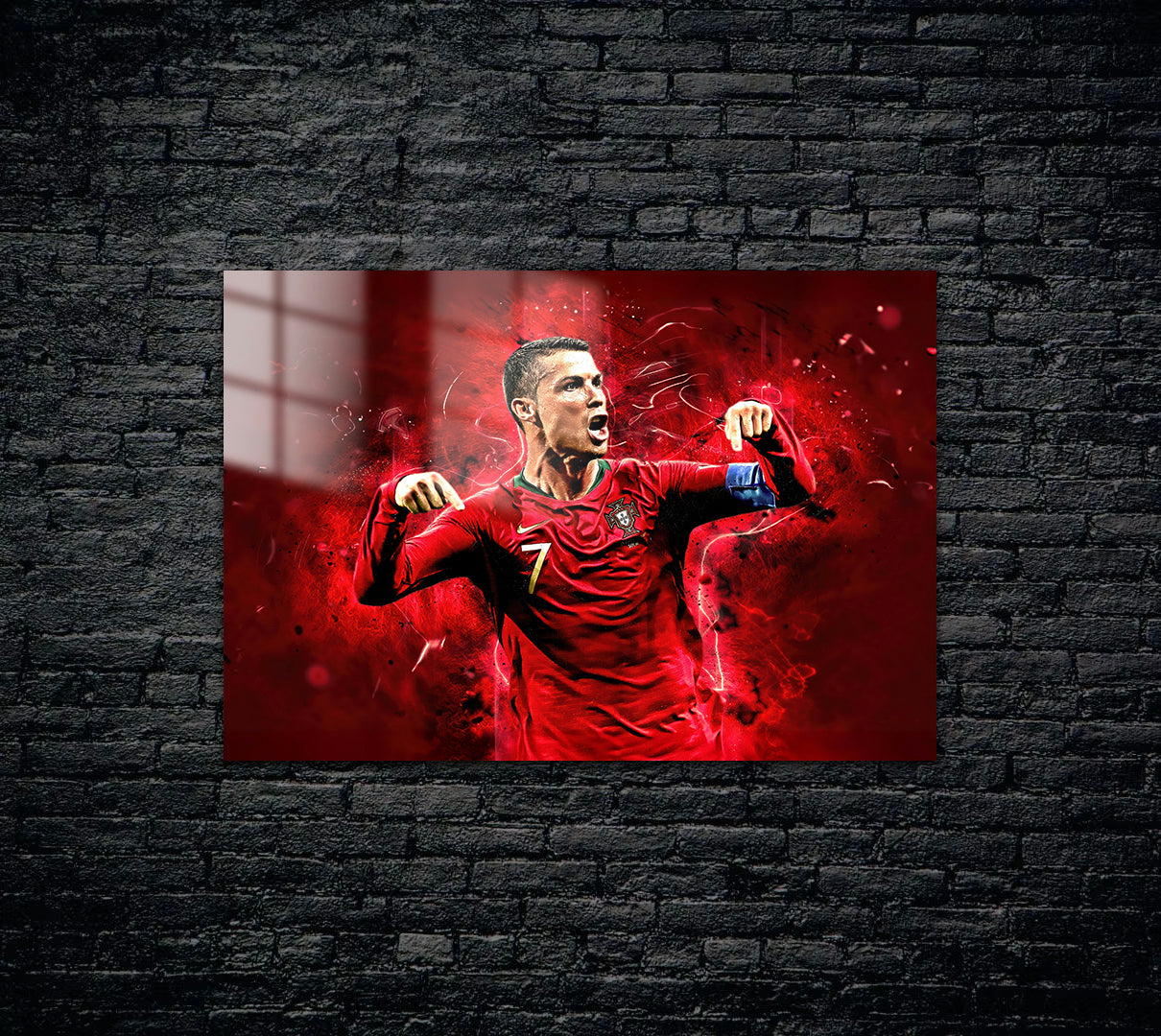 Cristiano Ronaldo Metal Poster 1385