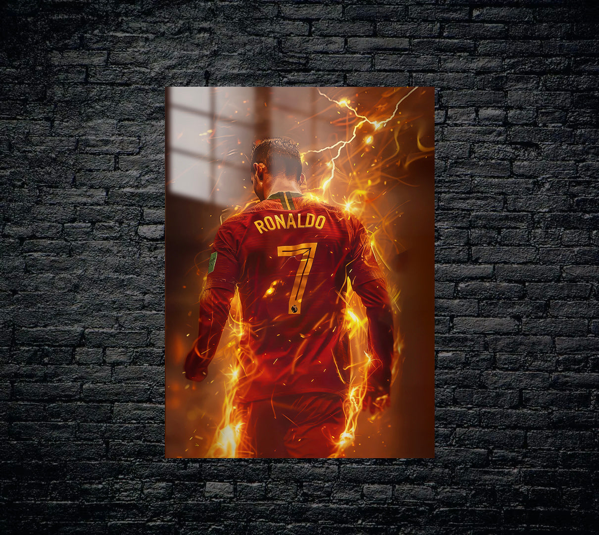 Cristiano Ronaldo Metal Poster 1373