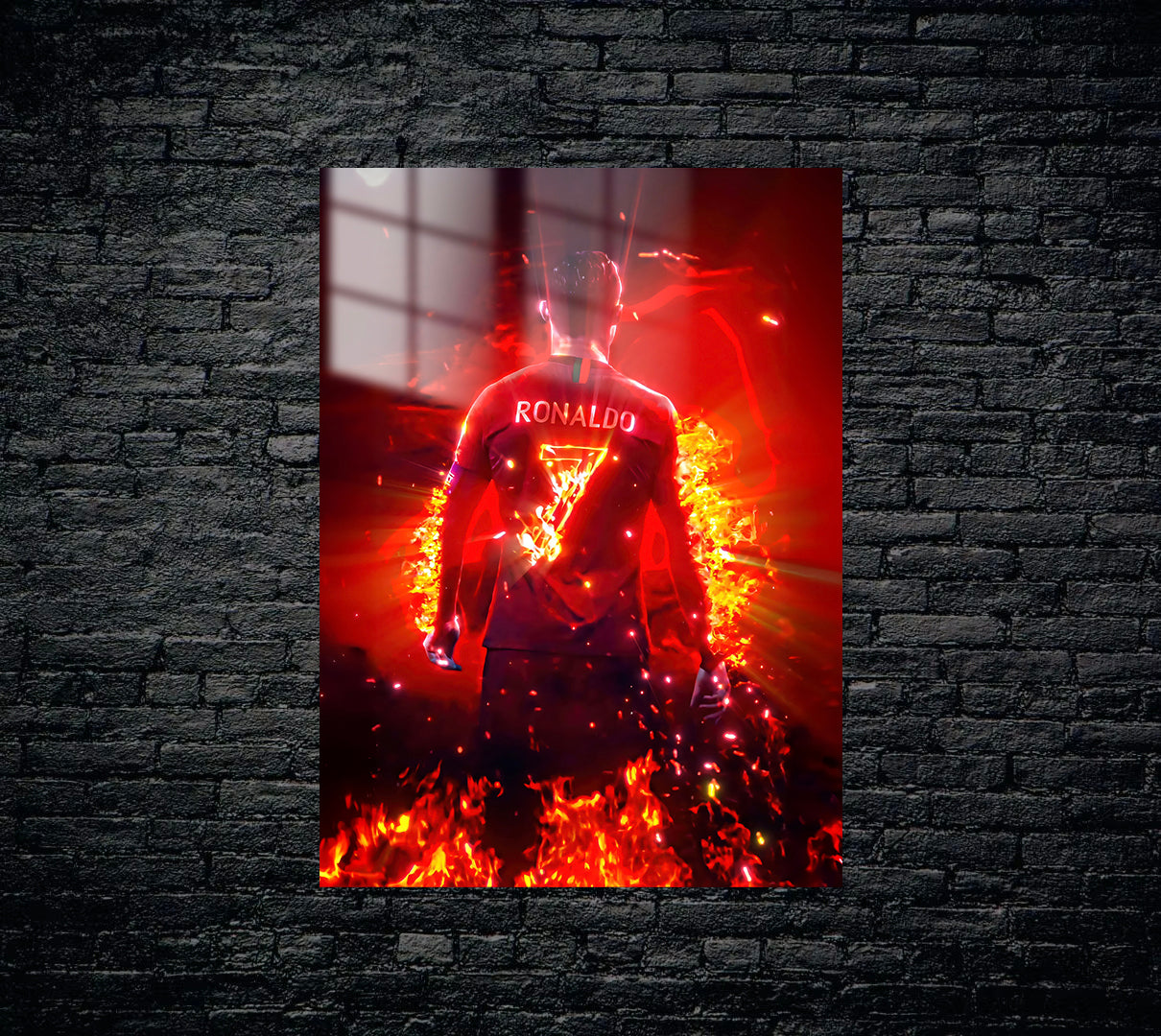 Cristiano Ronaldo Metal Poster 1374