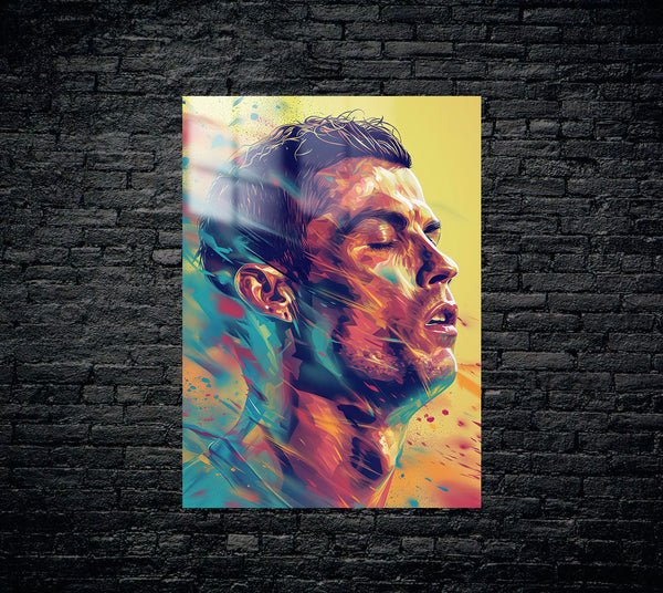 Cristiano Ronaldo Metal Poster 1375