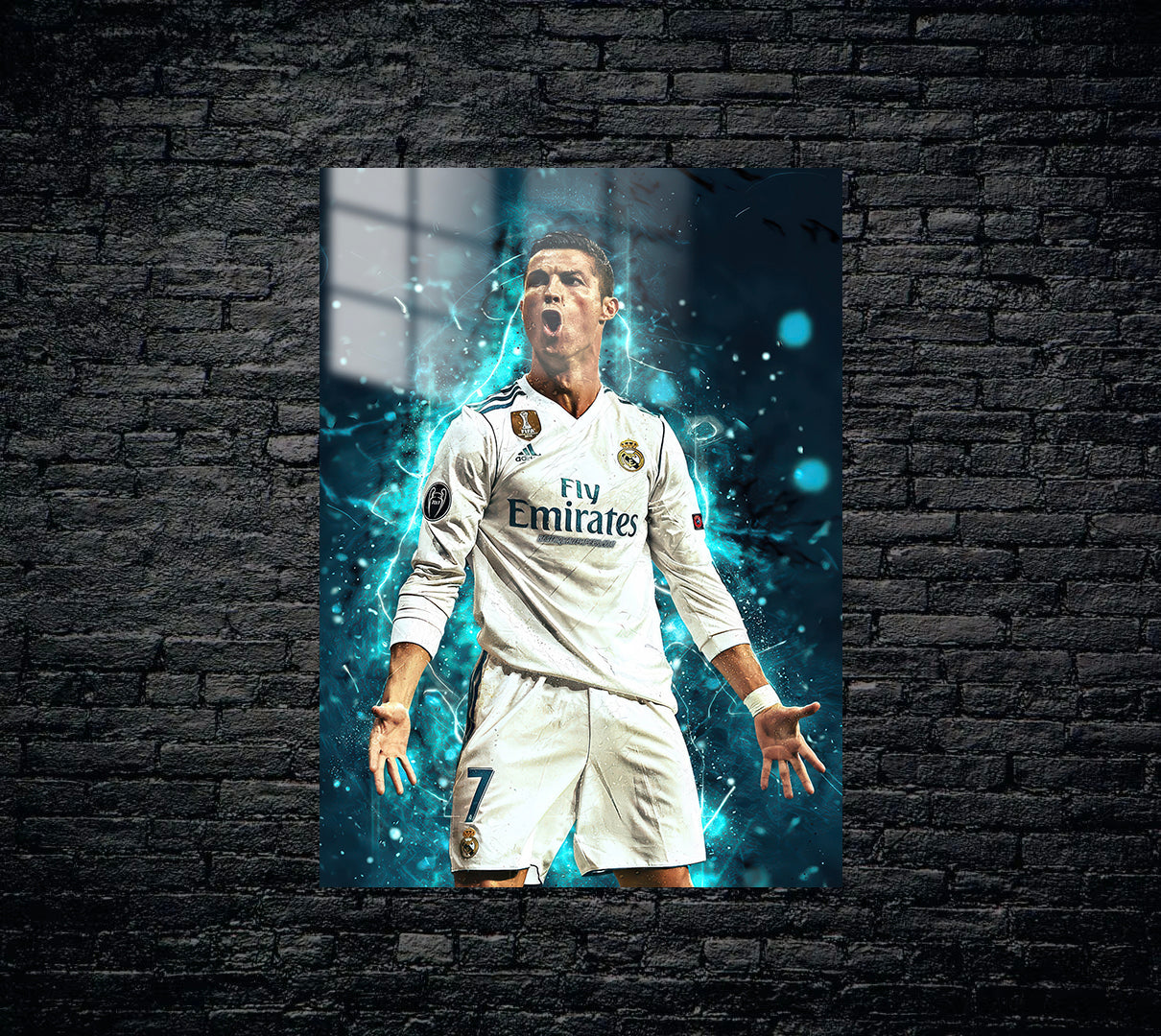 Cristiano Ronaldo Metal Poster 1376