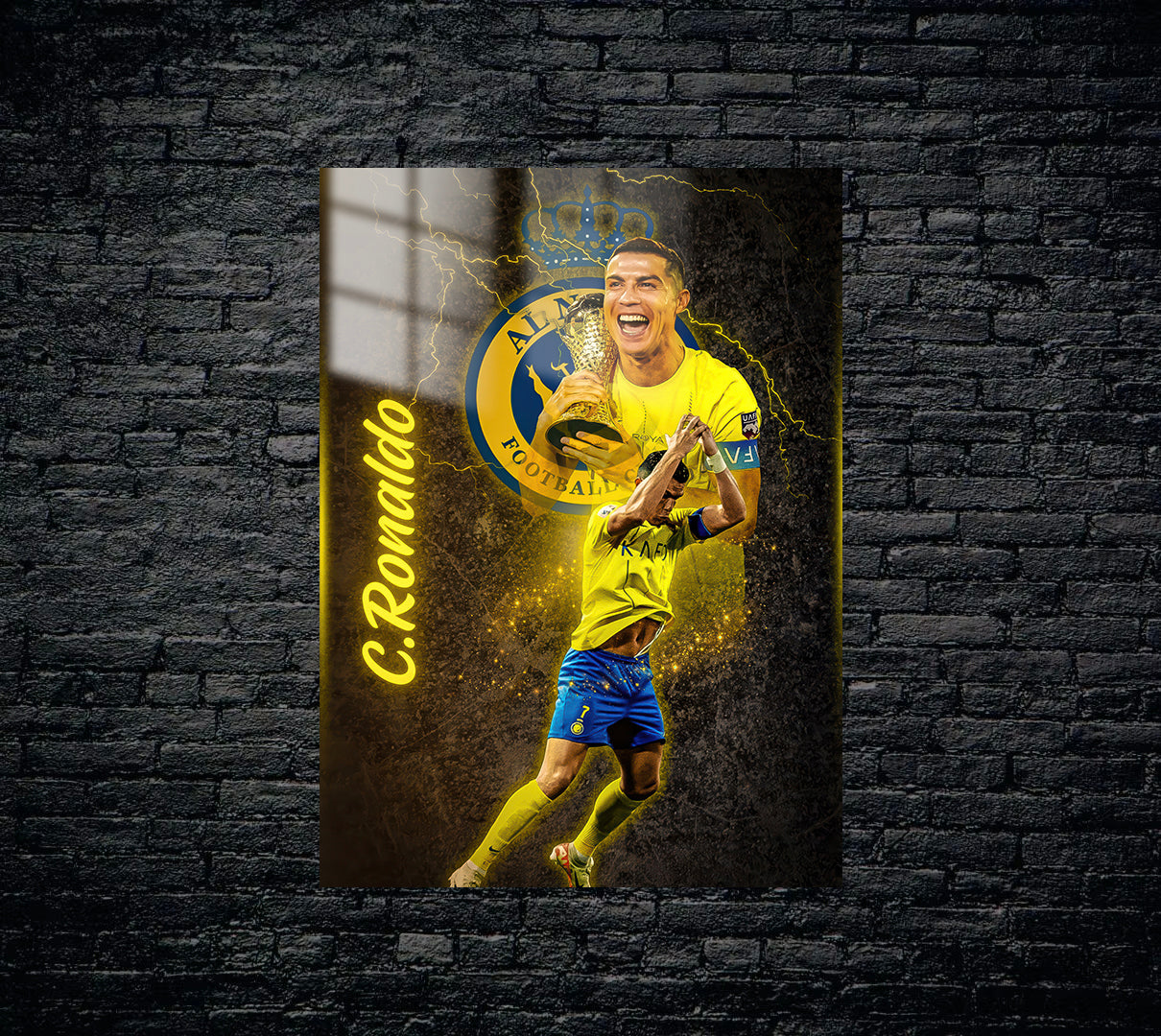 Cristiano Ronaldo Metal Poster 1377