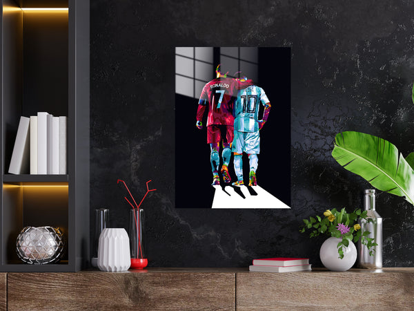Cristiano Ronaldo Messi Metal Poster 1388