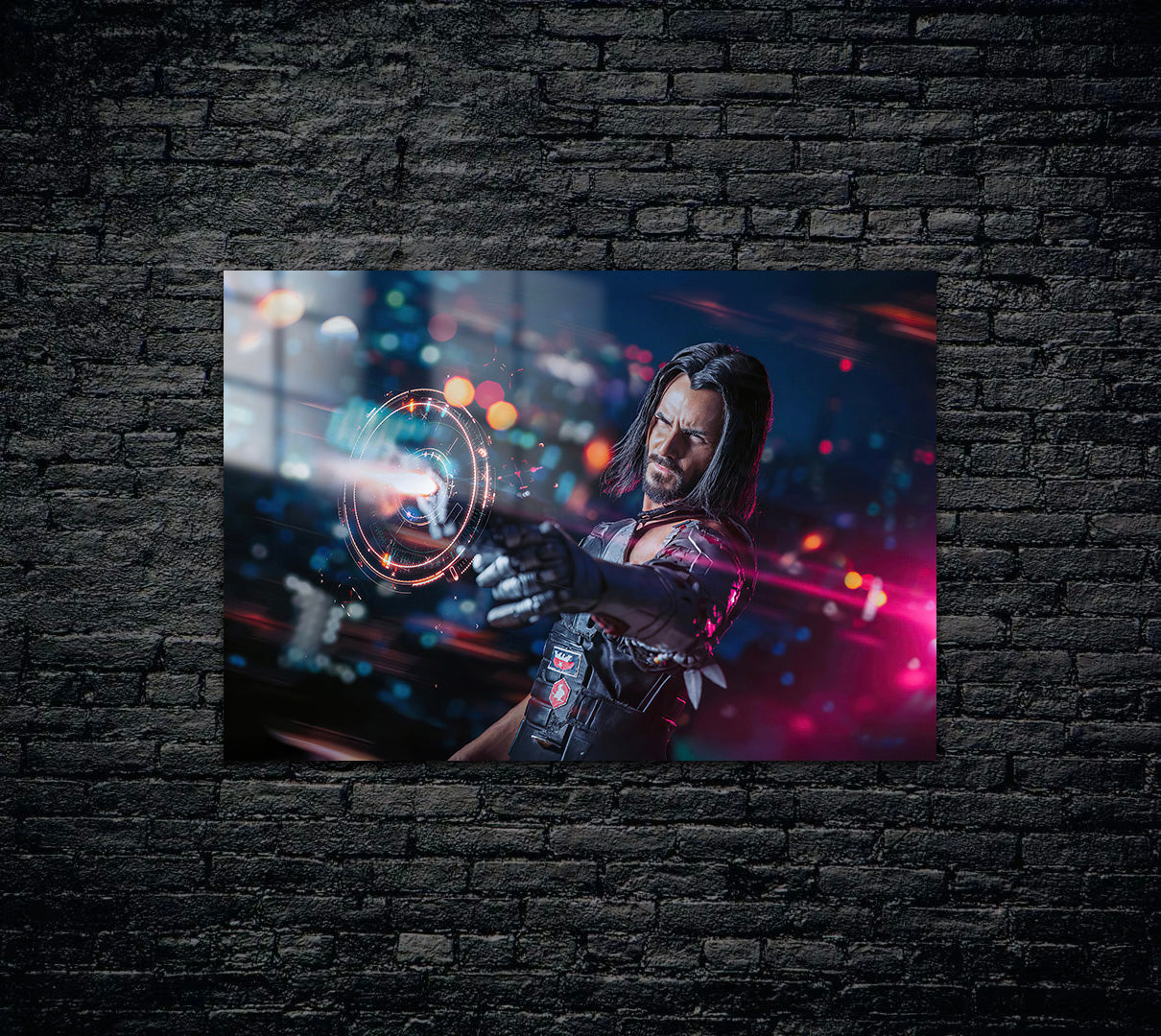 Cyberpunk 2077 Metal Poster 180