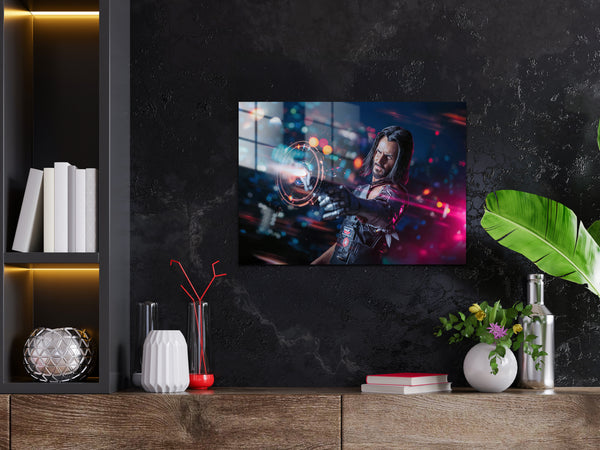 Cyberpunk 2077 Metal Poster 180