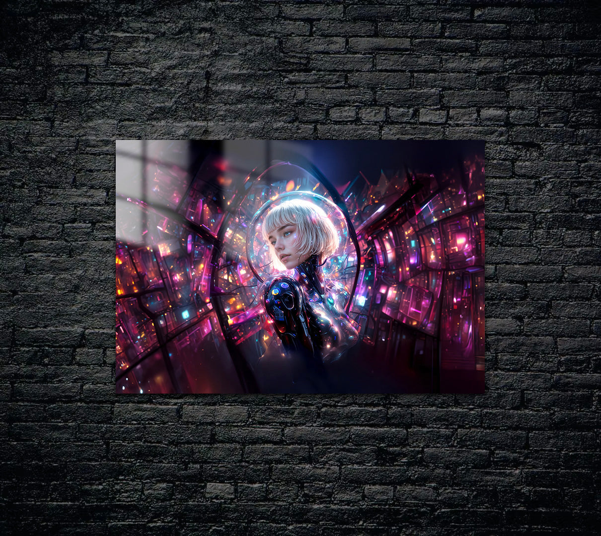 Cyberpunk 2077 Metal Poster 184