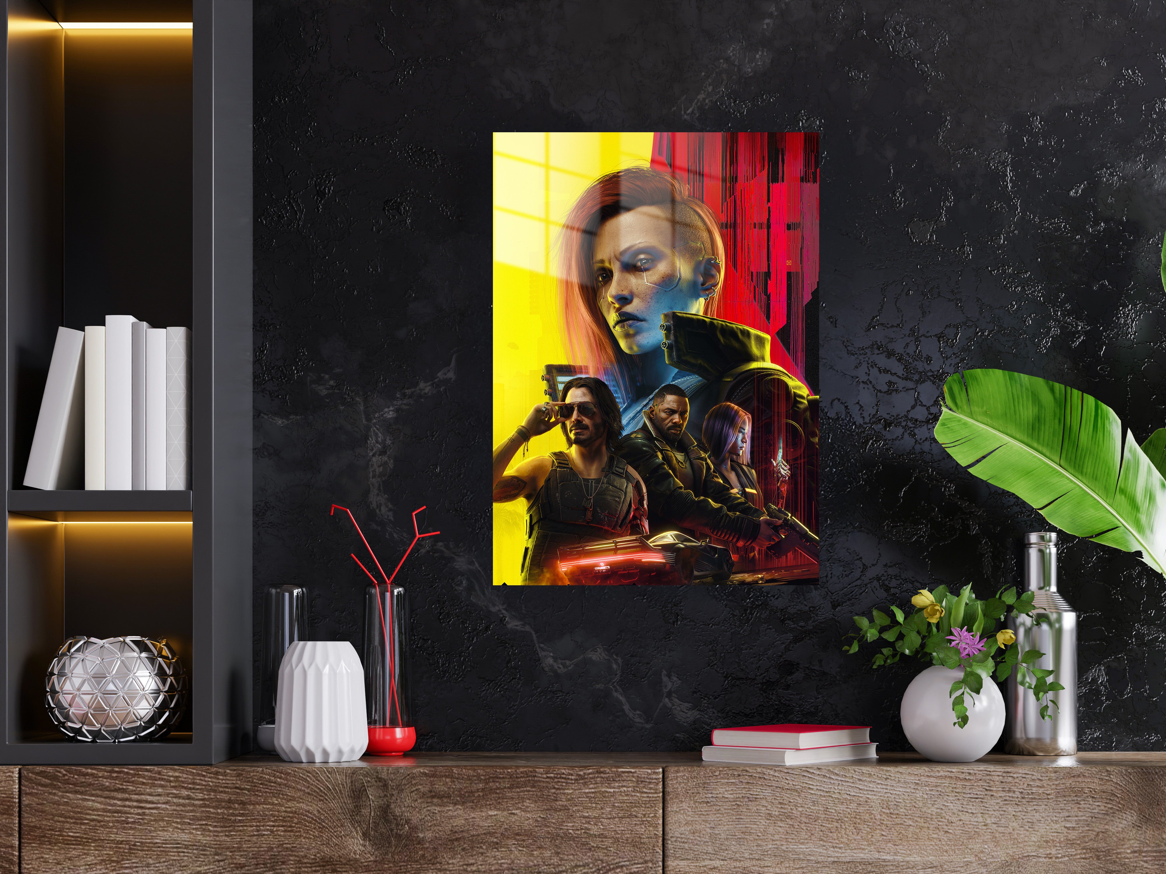 Cyberpunk 2077 Metal Poster 185