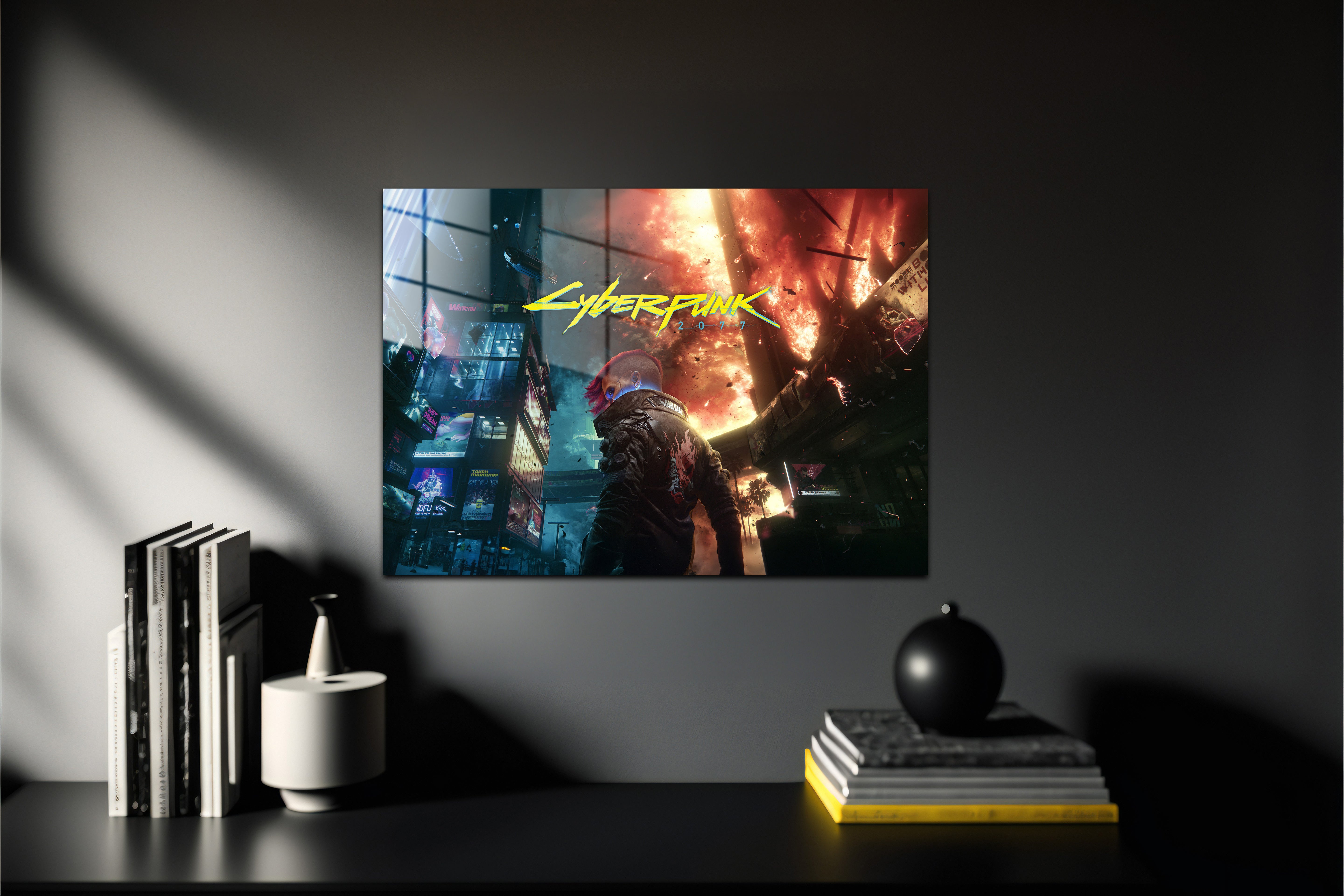 Cyberpunk 2077 Metal Poster 186