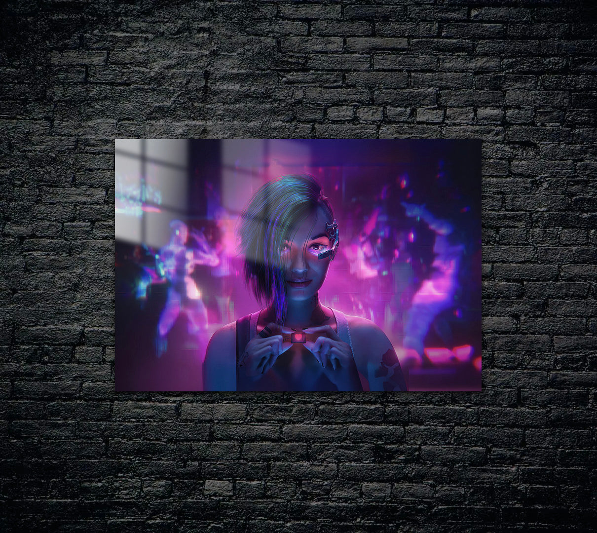 Cyberpunk 2077 Metal Poster 187