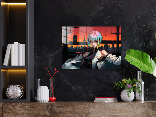 Cyberpunk Edgerunners Lucyna Kushinada Metal Poster 188