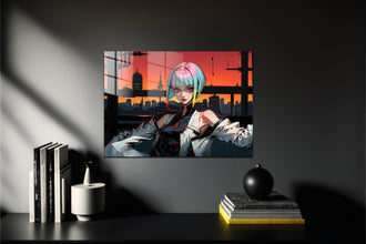 Cyberpunk Edgerunners Lucyna Kushinada Metal Poster 188