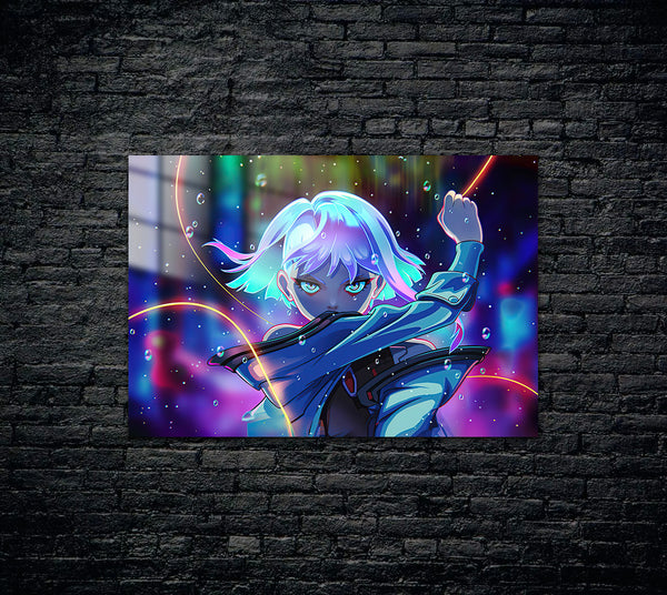 Cyberpunk Edgerunners Lucyna Kushinada Metal Poster 189