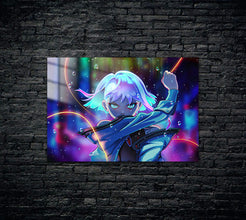 Cyberpunk Edgerunners Lucyna Kushinada Metal Poster 189