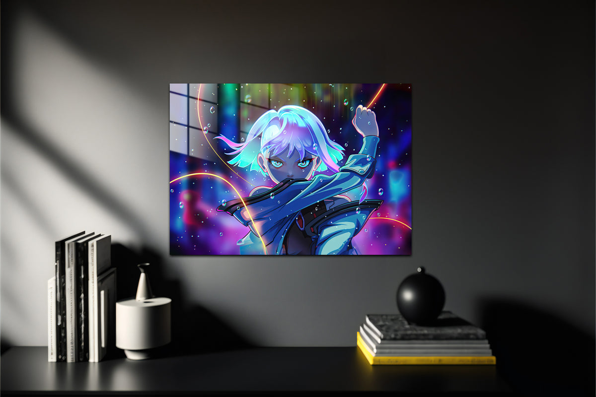 Cyberpunk Edgerunners Lucyna Kushinada Metal Poster 189