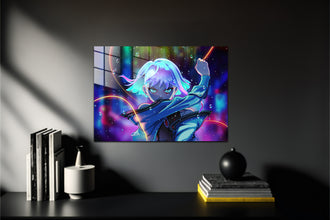 Cyberpunk Edgerunners Lucyna Kushinada Metal Poster 189