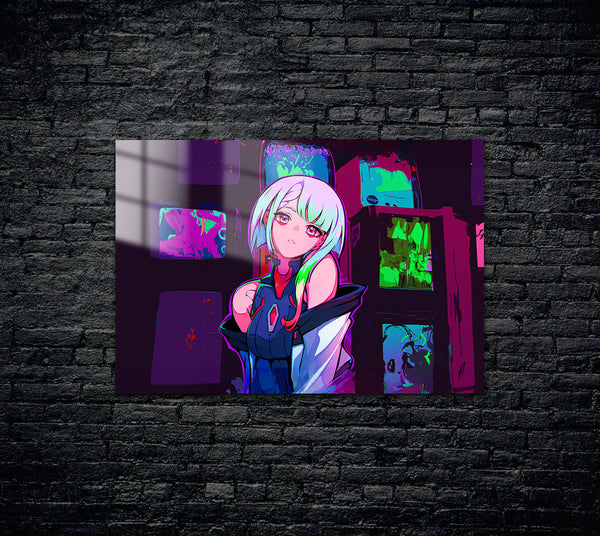 Cyberpunk Edgerunners Lucyna Kushinada Metal Poster 190