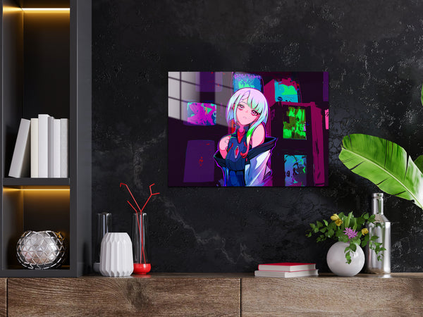 Cyberpunk Edgerunners Lucyna Kushinada Metal Poster 190