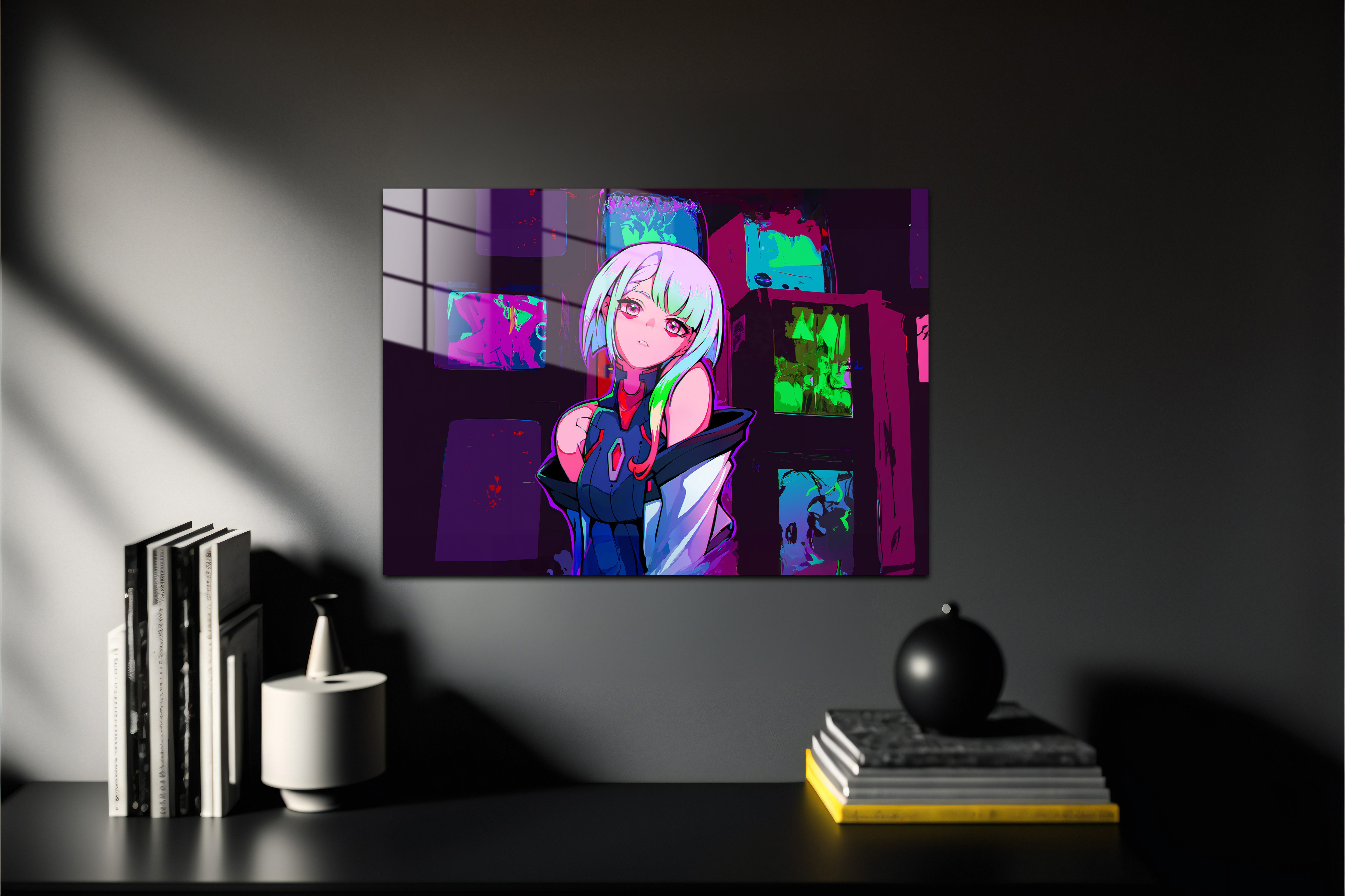 Cyberpunk Edgerunners Lucyna Kushinada Metal Poster 190