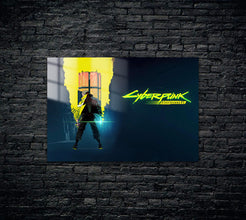 Cyberpunk Edgerunners David Martinez Metal Poster 191