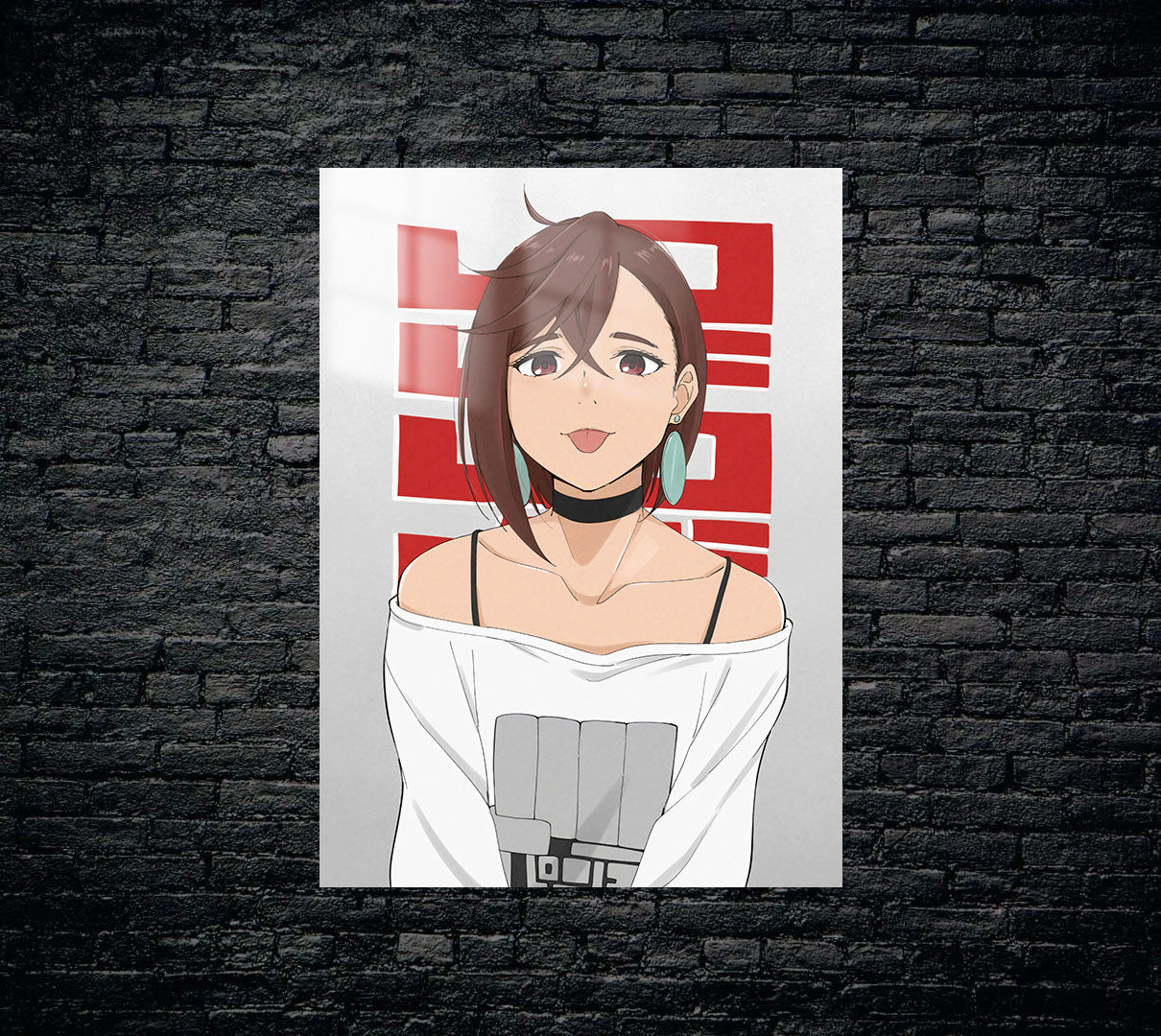 Dandadan Momo Ayase Metal Poster 193