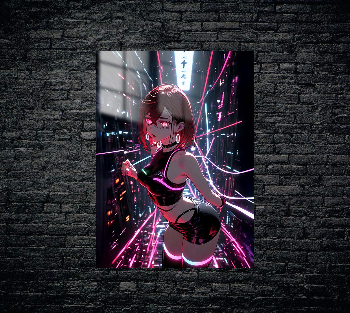 Dandadan Momo Ayase Metal Poster 194