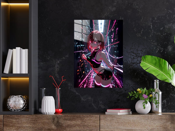 Dandadan Momo Ayase Metal Poster 194