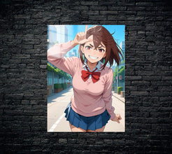 Dandadan Momo Ayase Metal Poster 196