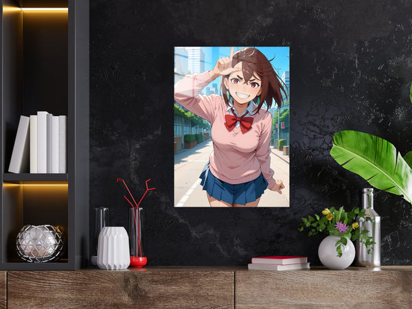 Dandadan Momo Ayase Metal Poster 196
