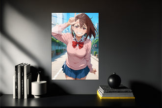 Dandadan Momo Ayase Metal Poster 196