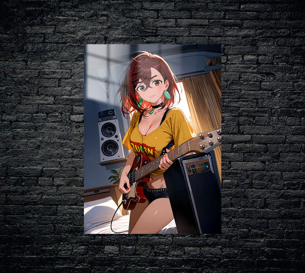 Dandadan Momo Ayase Metal Poster 198