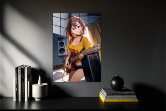 Dandadan Momo Ayase Metal Poster 198