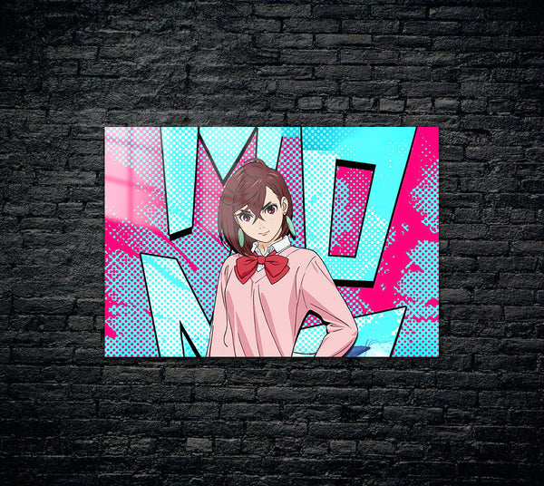 Dandadan Momo Ayase Metal Poster 202
