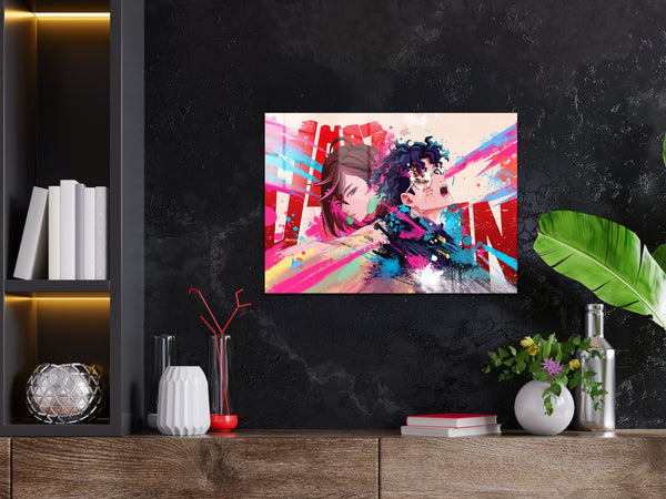 Dandadan Momo Ayase Ken Takakura Metal Poster 206
