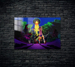 Dandadan Momo Ayase Ken Takakura Metal Poster 208