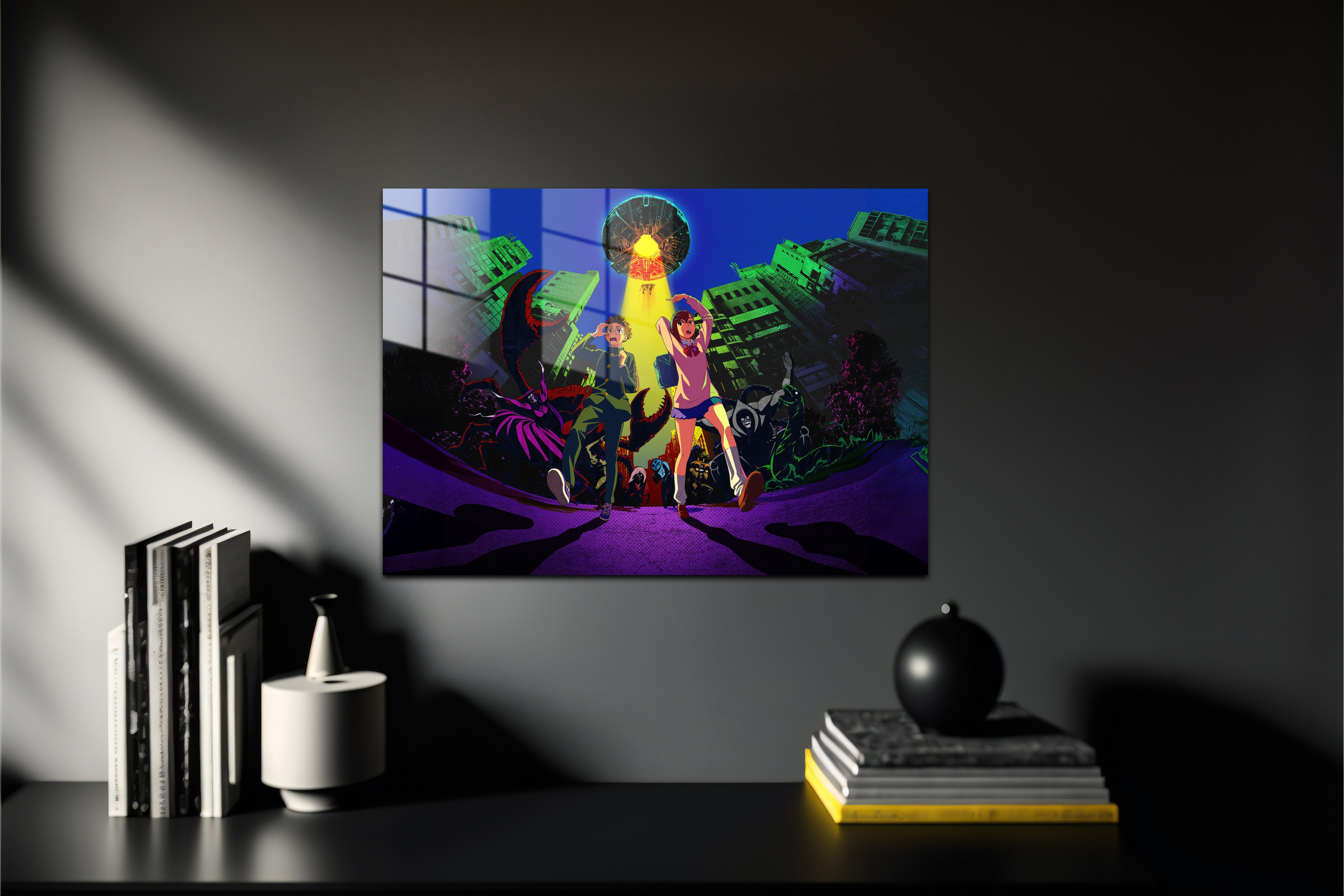 Dandadan Momo Ayase Ken Takakura Metal Poster 208
